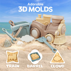 Kids Sand Toy Set with Beach Truck