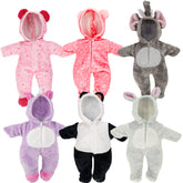 12 to 16 Inch Baby Dolls Clothes, Animal-Themed Outfits & Jumpsuits