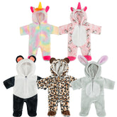 14 to 18 Inch Baby Dolls Clothes, Animal-Themed Outfits & Jumpsuits