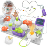Electronic Science Toys with 150+ STEM Projects & 14 Circuits Parts
