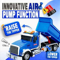 1:12 Large Inertial Power Truck Toy with Lights & Sounds