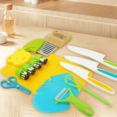 Kids Knife Set for Real Cooking