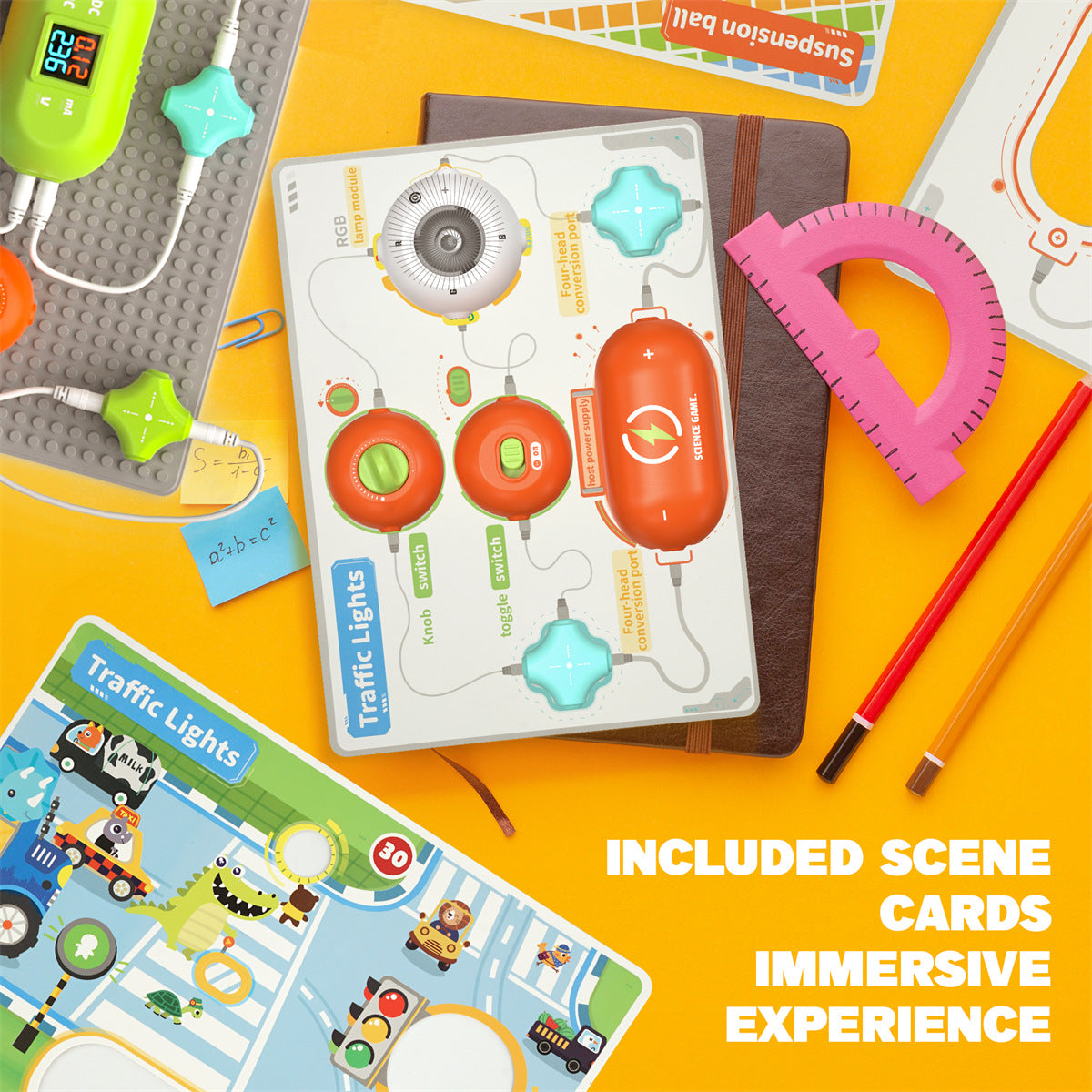 Science Kits for Kids - STEM Kits for Kids, 400 Projects, 35 Circuit Parts