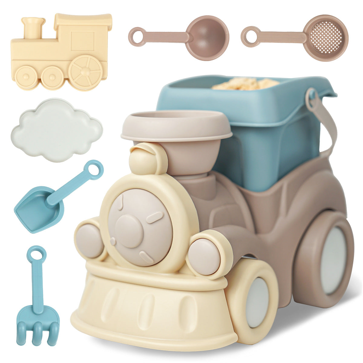 Kids Sand Toy Set with Beach Truck