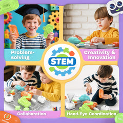 Electronic Science Toys with 440+ STEM Projects & 16 Circuits Parts