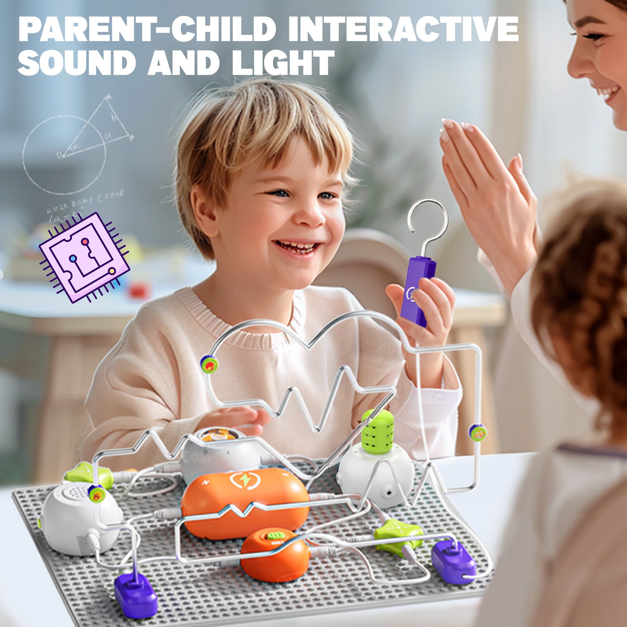 Electronic Science Toys with 150+ STEM Projects & 14 Circuits Parts