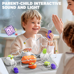 Electronic Science Toys with 150+ STEM Projects & 14 Circuits Parts
