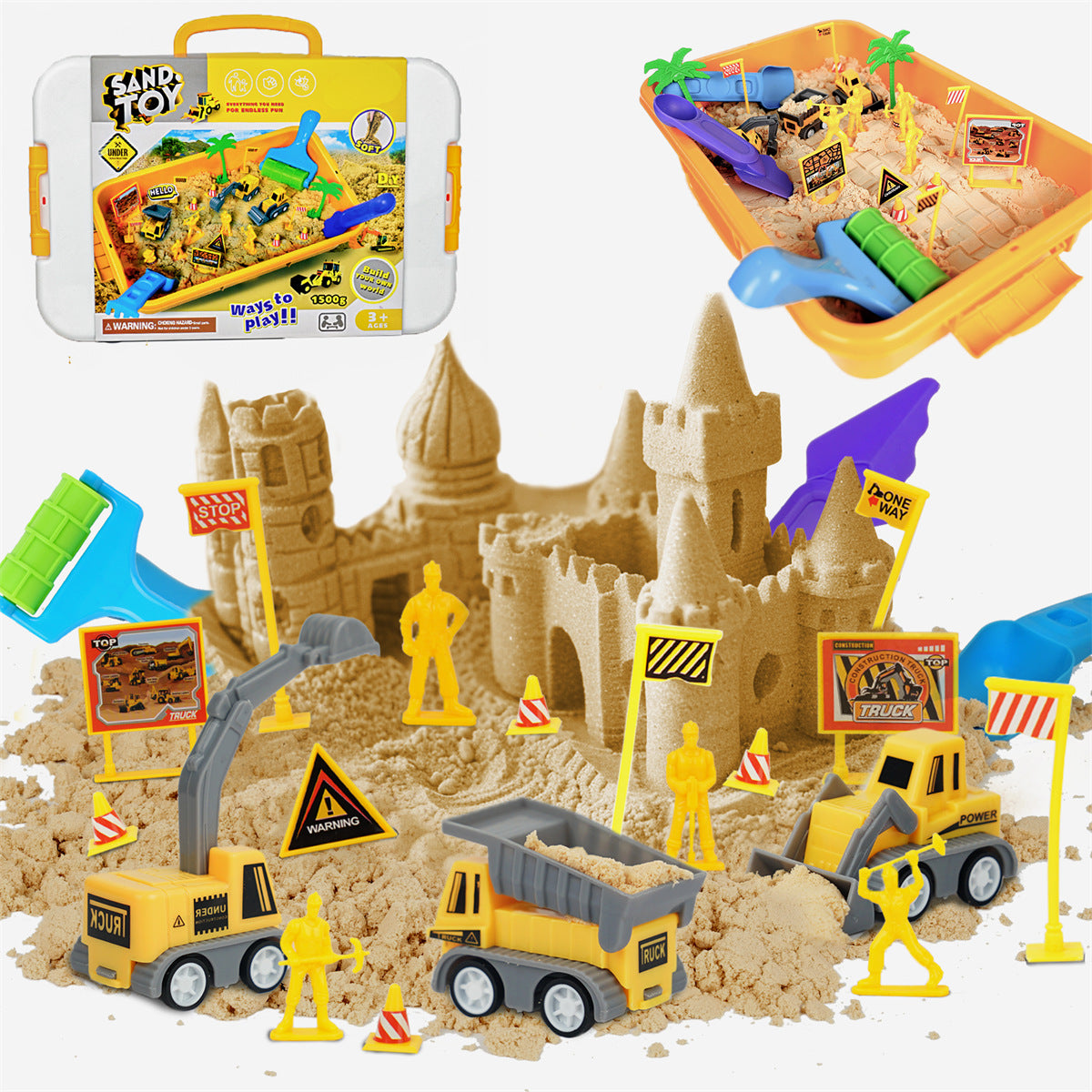 Construction Sand Play Set