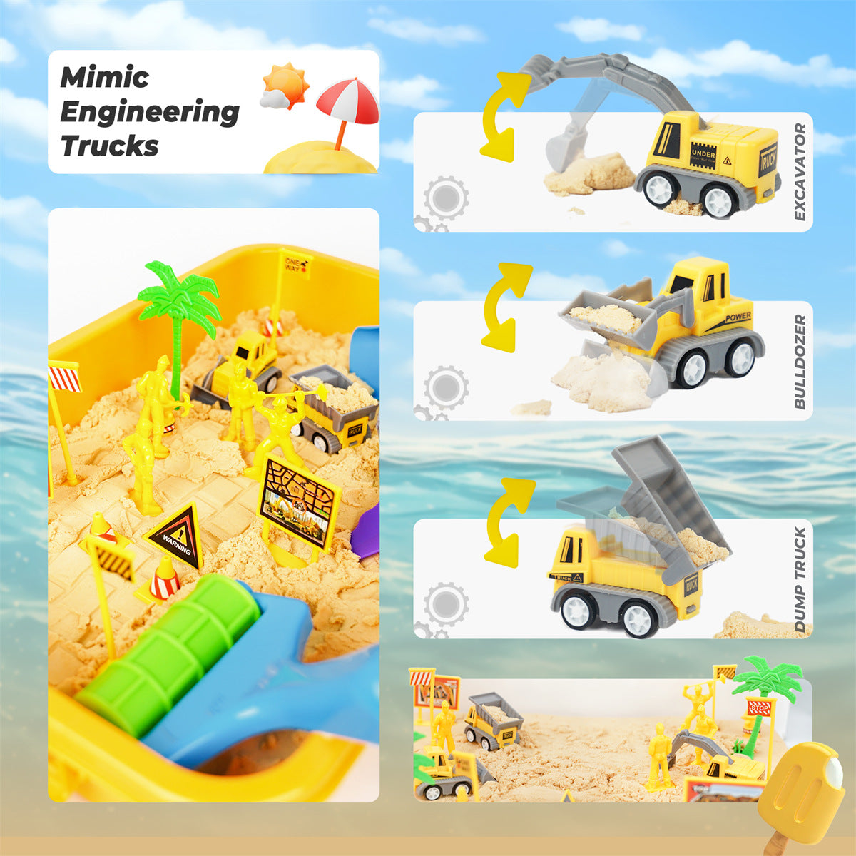 Construction Sand Play Set