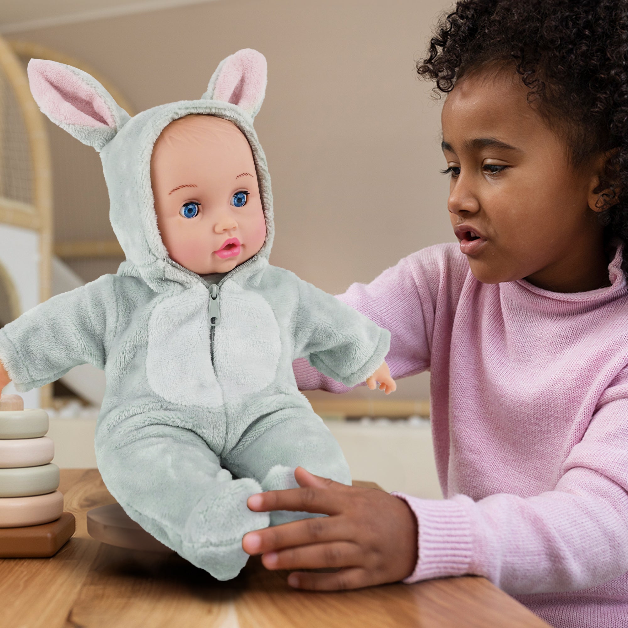 14 to 18 Inch Baby Dolls Clothes, Animal-Themed Outfits & Jumpsuits