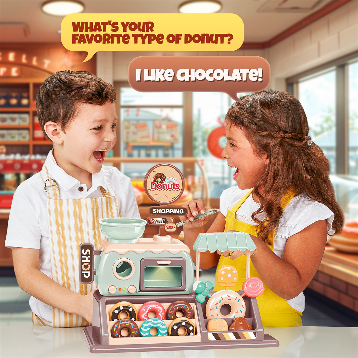 Cash Register Toy for Kids