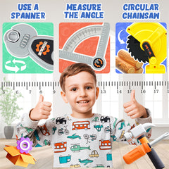 33 PCS Toddler Tool Set with Tool Bag