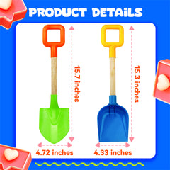 16" Kids Beach Spades Sand Shovels