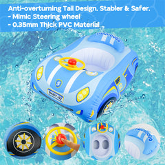 Baby Pool Float with Car Design
